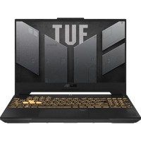 Laptop Gaming ASUS TUF F15 FX507VV (Procesor Intel® Core™ i7-13620H (24M Cache, up to 4.90 GHz) 15.6inch FHD 144Hz, 16GB, 512GB SSD, nVidia GeForce RTX 4060 @8GB, Negru/Gri) - 1
