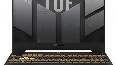 Laptop Gaming ASUS TUF F15 FX507ZC4 (Procesor Intel® Core™ i5-12500H (18M Cache, up to 4.50 GHz) 15.6inch FHD 144Hz, 8GB, 512GB SSD, nVidia GeForce RTX 3050 @4GB, Negru/Gri)