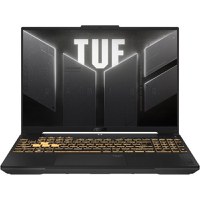 Laptop Gaming ASUS TUF F16 FX607VJ (Procesor Intel® Core™ 5 210H (12M Cache, up to 4.80 GHz), 16inch FHD+, 16GB DDR4, 512GB SSD, NVIDIA GeForce RTX 3050 @6GB, DLSS 3.0, Negru/Gri) - 1