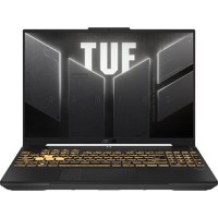 Laptop Gaming ASUS TUF F16 FX607VU (Procesor Intel® Core™ 5 210H (12M Cache, up to 4.80 GHz), 16inch FHD+ 144Hz, 16GB, 1TB SSD, NVIDIA GeForce RTX 4050 @6GB, DLSS 3.0, Negru/Gri) - 1