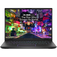 Laptop Gaming Dell Alienware M16 R2 (Procesor Intel® Core™ Ultra 9 185H (24M Cache, up to 5.10 GHz), 16inch QHD+, 32GB DDR5, 1TB SSD, NVIDIA GeForce RTX 4070 @8GB, DLSS 3.0, Windows 11 Pro, Negru/Gri) - 1
