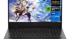 Laptop Gaming HP Omen 16-wd0008nw (Procesor Intel Core Core i5-13420H (12M Cache, up to 4.6 GHz), 16.1inch FHD 144Hz, 16GB, 512GB SSD, nVidia GeForce RTX 4050 @6GB, Negru)