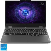 Laptop Gaming Lenovo LOQ 15IAX9I cu procesor Intel® Core™ i5-12450HX pana la 4.4 GHz, 15.6inch, Full HD, IPS, 8GB, 512GB SSD, Intel® Arc™ A530M Graphics 4GB GDDR6, No OS, Gri - 1