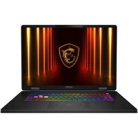 Laptop Gaming MSI Crosshair A18 HX A8WGKG (Procesor AMD Ryzen™ 9 8940HX (64M Cache, up to 5.30 GHz), 18inch QHD+ 240Hz, 32GB DDR5, 1TB SSD, NVIDIA GeForce RTX 5070 @8GB, Negru) - 1