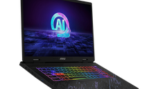 Laptop Gaming MSI Pulse 17 AI C1VGKG (Procesor Intel® Core™ Ultra 7 155H (24M Cache, up to 4.80 GHz), 17inch QHD+ 240Hz, 16GB DDR5, 1TB SSD, NVIDIA GeForce RTX 4070 @8GB, DLSS 3.0, Negru)