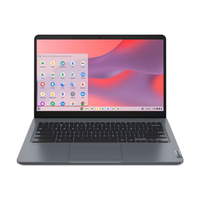 Laptop Lenovo 14e Chromebook Gen 3 (Procesor Intel® N100 (6M Cache, up to 3.40 GHz), 14inch FHD, 8GB, 64GB eMMc , Intel UHD Graphics, ChromeOS, Gri) - 1