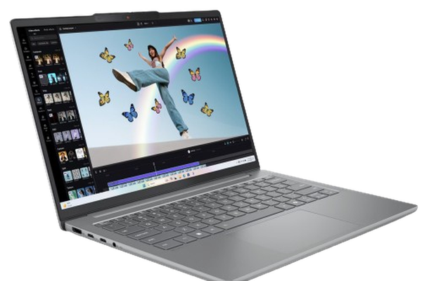 Laptop Lenovo IdeaPad Slim 5 14AHP10 (Procesor AMD Ryzen™ 7 8845HS (16M Cache, up to 5.1 GHz) 14inch WUXGA, 16GB DDR5, 1TB SSD, AMD Radeon 780M Graphics, Gri)