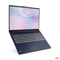 Laptop Lenovo IdeaPad Slim 5 16AKP10 (Procesor AMD Ryzen AI 5 340 (16M Cache, up to 4.80 GHz), 16inch 2.8K OLED 120Hz, 16GB, 1TB SSD, AMD Radeon 840M Graphics, Albastru) - 1