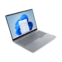 Laptop Lenovo ThinkBook 16 G8 IRL (Procesor Intel® Core™ 7 240H (24M Cache, up to 5.20 GHz), 16inch WUXGA, 32GB DDR5, 1TB SSD, Intel Graphics, Win 11 Pro, Gri) - 1
