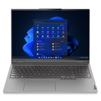 Laptop Lenovo ThinkBook 16p G3 (Procesor AMD Ryzen™ 5 6600H (16M Cache, up to 4.5 GHz), 16inch WQXGA IPS, 16GB, 512GB SSD, nVidia GeForce RTX 3060 @6GB, Win 11 Pro, Gri) - 1