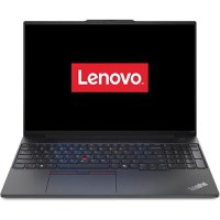 Laptop Lenovo ThinkPad E16 Gen 2 (Procesor Intel® Core™ Ultra 7 155H (24M Cache, up to 4.80 GHz), 16inch WUXGA, 16GB DDR5, 1TB SSD, Intel Arc Graphics, Negru) - 1