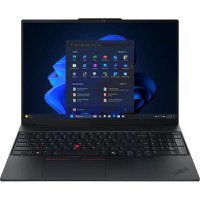Laptop Lenovo ThinkPad E16 Gen 3 (Procesor Intel® Core™ 7 240H (24M Cache, up to 5.20 GHz), 16inch WUXGA, 16GB DDR5, 512GB SSD, Intel Graphics, Win 11 Pro, Negru) - 1
