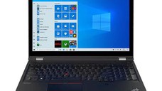 Laptop Lenovo ThinkPad T15g Gen2 (Procesor Intel® Core™ i7-11800H (24M Cache, up to 4.60 GHz) 15.6inch UHD, 32GB, 1TB SSD, nVidia GeForce RTX 3080 @16GB, Win10 Pro, Negru) 