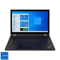 Laptop Lenovo ThinkPad T15g Gen2 (Procesor Intel® Core™ i7-11850H (24M Cache, up to 4.80 GHz) 15.6inch UHD, 32GB, 2TB SSD, nVidia GeForce RTX 3080 @16GB, Win10 Pro, Negru) - 1