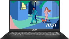 Laptop MSI Modern 15 B12MO (Procesor Intel® Core™ i5-1235U (12M Cache, up to 4.40 GHz, with IPU) 15.6inch FHD, 8GB, 512GB SSD, Intel Iris Xe Graphics, Negru)
