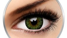 Lentile Colorate Big Eyes Party Green - 90 Purtari, 2 Lentile/Cutie