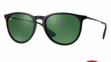Ochelari de soare unisex Ray-Ban Erika RB4171 601/2P cu lentile polarizate