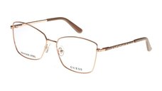 Ochelari de vedere dama Guess GU50170 028 - Rama auriu fluture