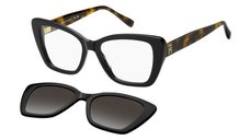 Ochelari de vedere dama Tommy Hilfiger TH 2347/C WR7, rame Clip-on Havana