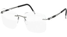 Ochelari de vedere pentru barbati Silhouette 5521 / EZ 6560 - Rama din titan gri