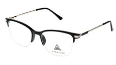 Ochelari de vedere pentru dama Aida Airi 0922 C5 - Rama neagra rectangulara
