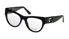 Ochelari de vedere pentru dama Guess GU2988 001 - Rama neagra, stil pisica