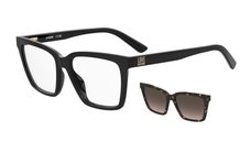 Ochelari de vedere pentru dama Love Moschino model MOL661/C 581 cu clip-on