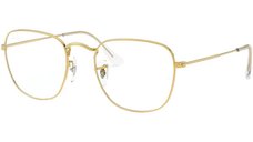 Ochelari de vedere unisex Ray-Ban RX3857V 3086 - Rama Auriu Patrat