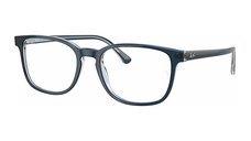 Rame ochelari de vedere unisex Ray-Ban RX5418 8324 - Albastru, Patrat