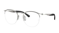 Rame ochelari de vedere unisex Ray-Ban RX7553 3214 - Gri, Metal, Rotund