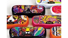 Toc pentru ochelari din aluminiu Flamingo Negru