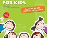 Caiet de lucru English for Kids pentru elevii din clasa a IV-a