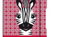Caiet my.book flex A5 40 file dictando cu motiv Zebra - Cute Animals