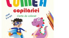 Carte de Colorat Lumea Copilariei pentru Copii de 5-6 Ani