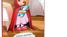 Colorez Povestea: Scufita Rosie - Cartea Interactiva pentru Copii