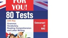 Good For You! 80 Teste pentru Concursuri si BAC