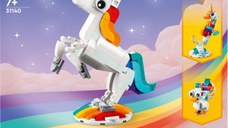 LEGO Creator 3 in 1 - Unicorn magic 31140, 145 piese