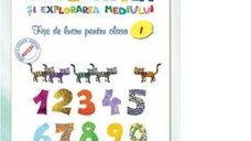 Matematica si explorarea mediului pentru clasa I - fise de lucru