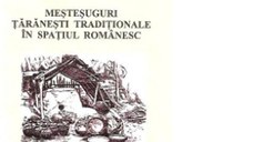 Mestesuguri taranesti traditionale in spatiul romanesc