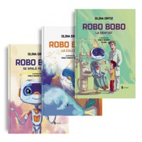 Pachet Robo Bobo (3 carti): 1. Robo Bobo la culcare; 2. Robo Bobo se spala pe dinti; 3. Robo Bobo la dentist - 1