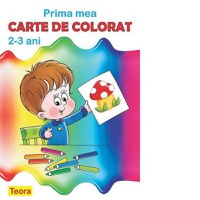 Prima mea carte de colorat pentru copii de 2-3 ani - 1