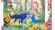Puzzle 120 Piese Scufita Rosie - Distractie si Creativitate pentru Toti
