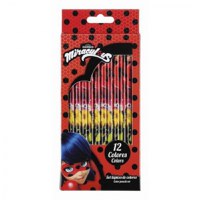 Set 12 creioane colorate LADYBUG MARINETTE - 1