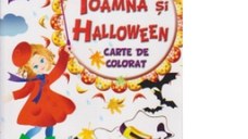 Toamna si Halloween - carte de colorat