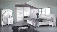 Dormitor Complet Furn 1 ( SOMIERA SI SALTEAUA GRATUITE ) PAT-160/200 CM