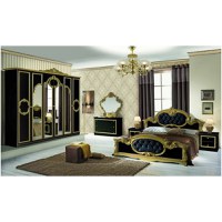 Dormitor Complet Furn 6 ( SOMIERA SI SALTEAUA GRATUITE) PAT-160/200 CM - 1