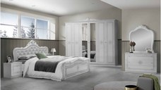 Dormitor Complet Furn 7 ( SOMIERA SI SALTEAUA GRATUITE ) PAT-180/200 CM