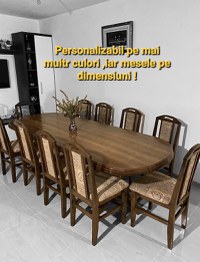 SET DEN 7 MASA FIXA + 10 SCAUNE - 1