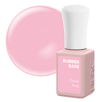 Oja semipermanenta Lilac Rubber Base, Cover Pink, 6 g - 1