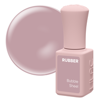 Oja semipermanenta Lilac Rubber Bubble Sheel 6 g - 1